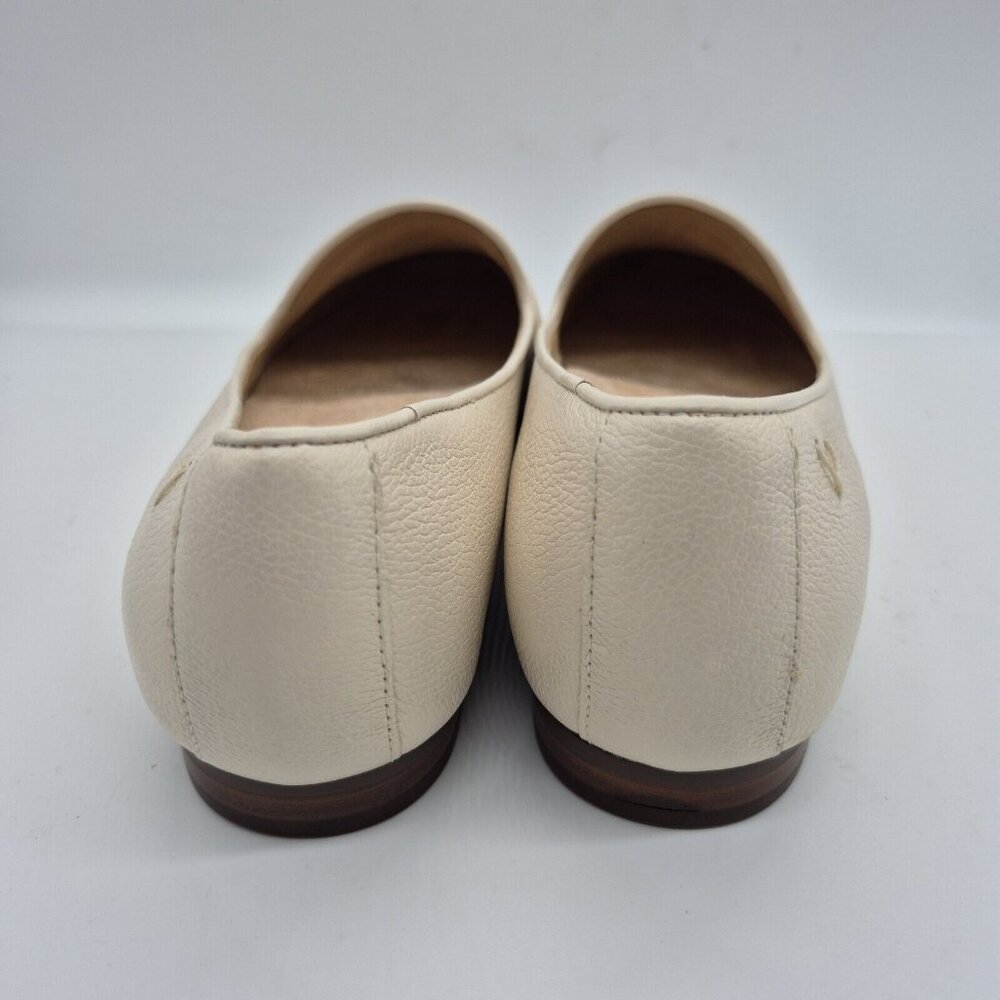 Vionic Willa Womens Size 8.5 M Slip On Flats Loafers Whit Arch Support Ivory 379 - Picture 3 of 9